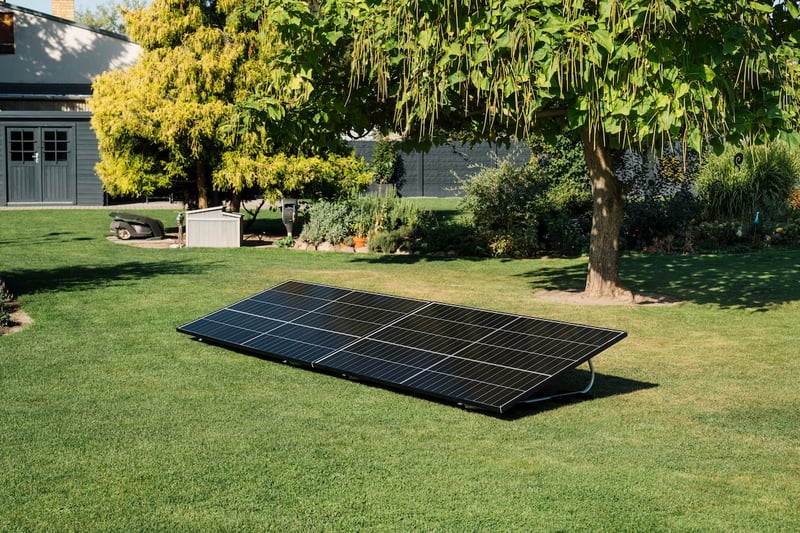 Sonnenkraft im Grünen: Solaranlagen für Ihren Garten