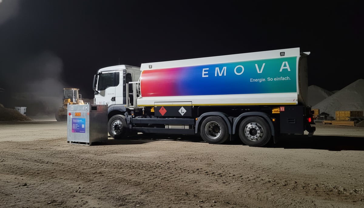 Emova Tanklaster Baustelle