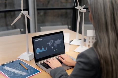 Energie-Analyse am Computer